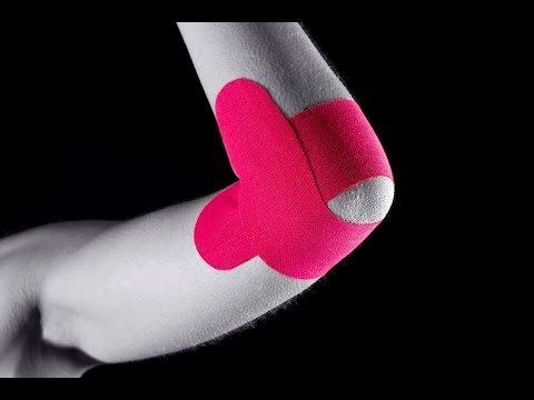Видео: Тейпирование локтя при эпикондилите.