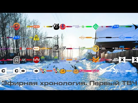 Видео: Эфирная хронология. Телекомпания "Первый ТВЧ"