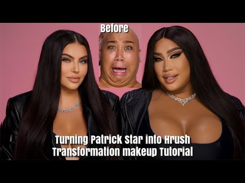 Видео: Превращаем Патрика Старра в моего близнеца | Урок по макияжу для преображения Храша