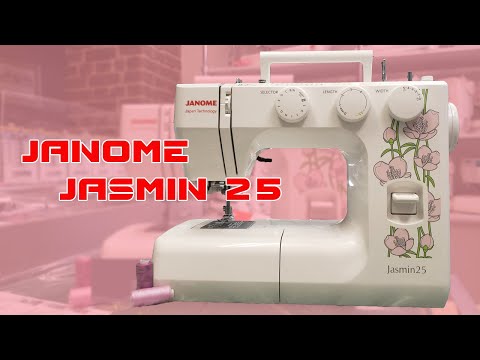 Видео: Швейная машина Janome Jasmin 25 - подробный обзор.