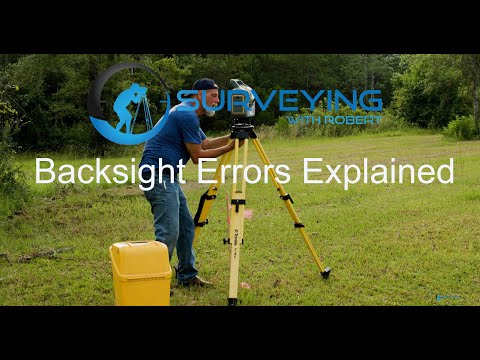 Видео: Ошибка обратного визирования тахеометра