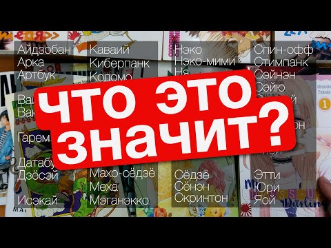 Видео: Краткий словарь любителей манги и аниме