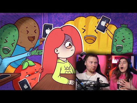 Видео: В ШКОЛЕ у меня НЕ было ТЕЛЕФОНА📱 (Анимация) | РЕАКЦИЯ на Вэлл