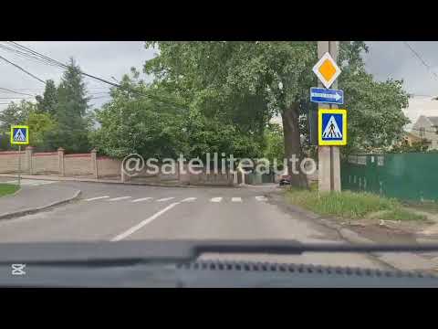 Видео: Маршрут экзамена №4. Часть 4. #Кишинев. Улица Каля Орхеюлуй - Проспект Ренаштерий.