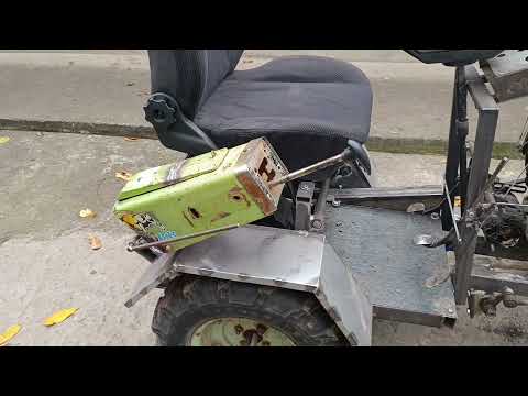 Видео: Переобладнання Мотоблока в мототрактор з плаваючою КПП новий варіант.