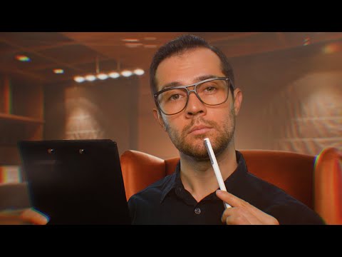 Видео: АСМР Психолог: Уютная Беседа + Тест На Депрессию | ASMR Psychologist