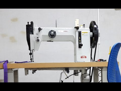 Видео: Промышленная швейная машина Aurora A-450