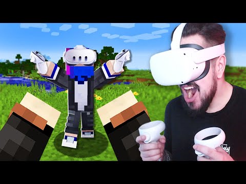 Видео: МОЙ ПЕРВЫЙ РАЗ В МАЙНКРАФТ VR!