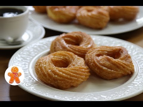 Видео: Французские Пончики ✧ French Crullers ✧ French Donuts (English Subtitles)
