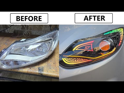 Видео: Как это сделано: дизайн фар Ford Focus MK3