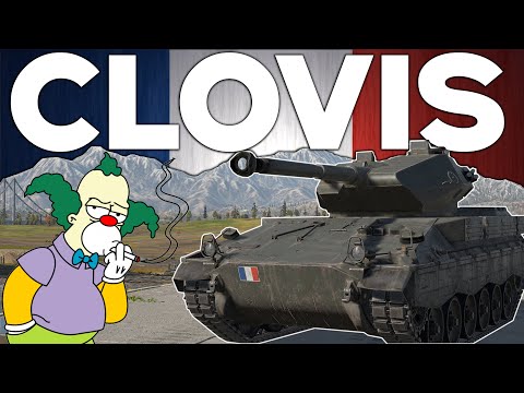 Видео: ЖЕСТКИЙ ПРОГРЕВ ТАНКИСТОВ НА CLOVIS в War Thunder