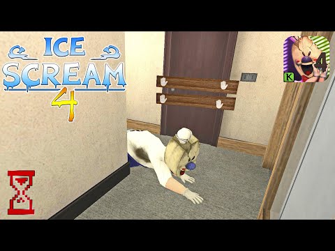 Видео: Баг вечного ползания Мороженщика 4 // Ice Scream 4