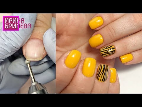 Видео: Новый способ укрепления ногтей 💖 Как избежать отслоек с торца ногтя