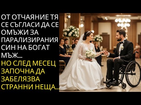 Видео: ОТ ОТЧАЯНИЕ ТЯ СЕ СЪГЛАСЯВА ДА СЕ ОМЪЖИ ЗА ПАРАПЛЕГИРАНИЯ СИН НА БОГАТАШ... НО МЕСЕЦ ПО-КЪСНО ТОЙ...