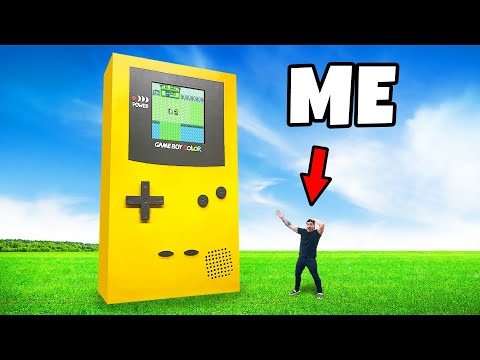 Видео: Я построил самый большой в мире Gameboy