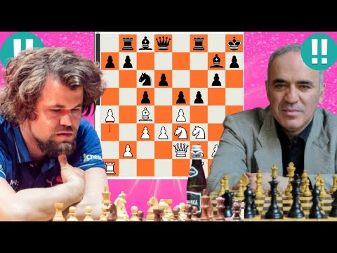 Видео: Король шахмат встречается с современным чемпионом — Каспаров против Карлсена!