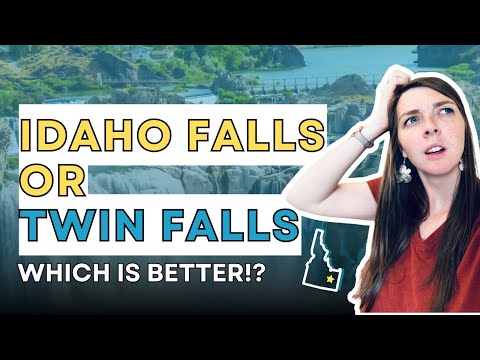 Видео: АЙДАХО-ФОЛЛС ИЛИ ТВИН-ФОЛЛС | Какой город лучше? | Переезд в Айдахо