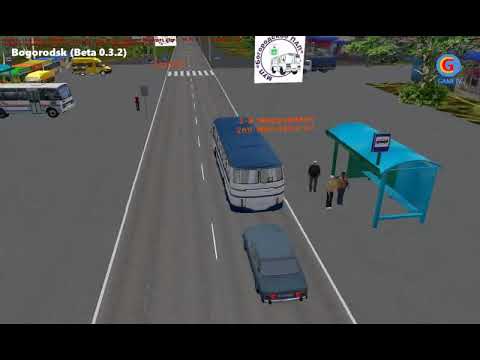 Видео: Omsi 2 "Bogorodsk (beta 0.3.2)" Маршрут Nr.5T (Обратный Рейс) LAZ 695N