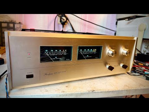Видео: Accuphase p-260 (№BOX153) Профилактика