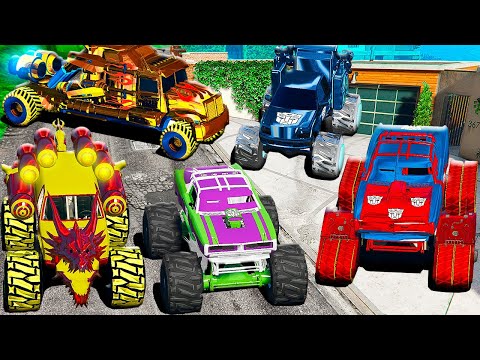 Видео: УГНАЛ ВСЕ СЕКРЕТНЫЕ ТАЧКИ ТРАНСФОРМЕРОВ В ГТА 5!