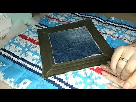 Видео: Джинсовый коврик+синель по мастер классу из интернета.