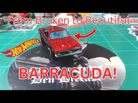Видео: Серия Hot Wheels Redline Restoration: от сломанного к прекрасному, Барракуда! #ToySavers #restora...
