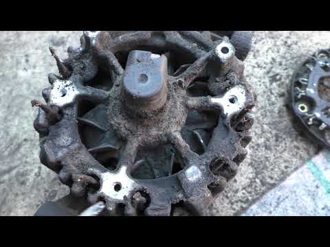 Видео: Мерседес Спринтер 2.2л. Ремонт генератора