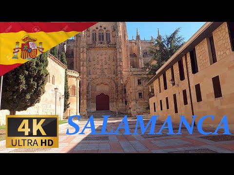 Видео: DRIVING SALAMANCA, Провинция Саламанка, Кастилия и Леон, ИСПАНИЯ I 4K 60fps