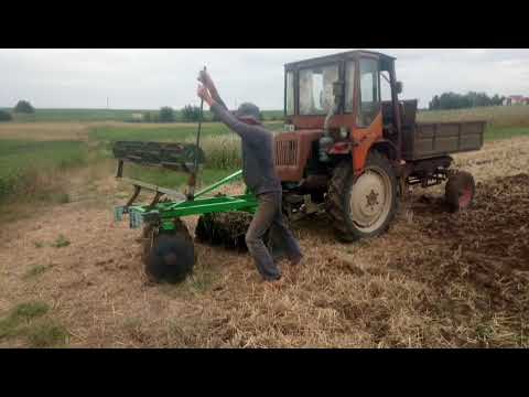 Видео: Намучився з дискуванням після дощу,але гірчицю посіяв!