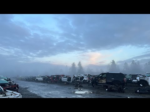 Видео: Работа в сша на джанк ярде(среда и четверг)