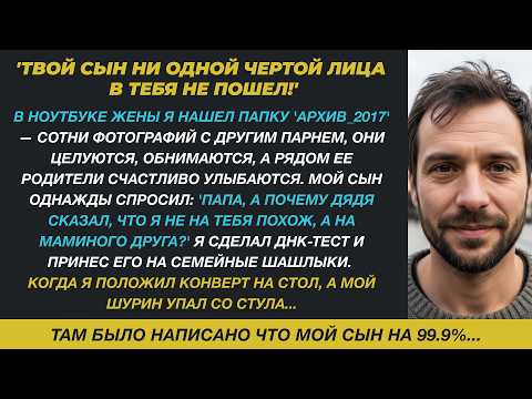 Видео: Семья жены шутила что сын не мой, я сделал ДНК и принес результат