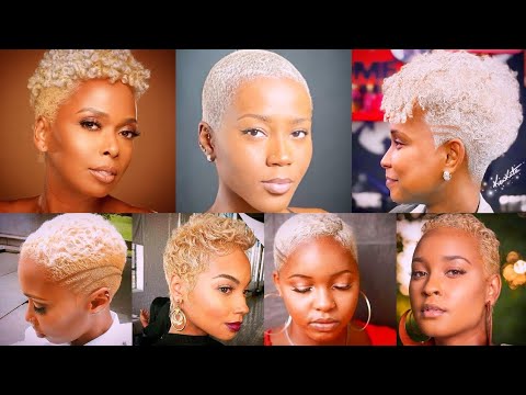 Видео: 🔥200 симпатичных коротких натуральных стрижек для темнокожих женщин | Блондинки TWA | Натуральные...