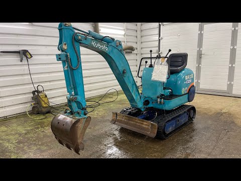 Видео: Kubota k-008 Мини экскаваторы Переславль Залесский