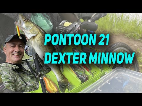 Видео: Pontoon 21 Dexter Minnow 93S-SR | Судак на перекате