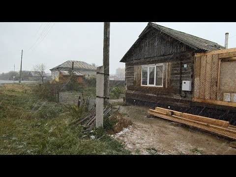Видео: СТРОИМ БОЛЬШОЙ ПРИСТРОЙ К ДОМУ И ТРИ ГАРАЖА - ДЕЛАЕМ СТЕНЫ