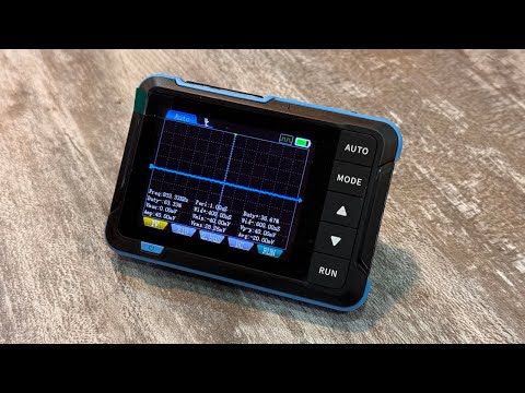 Видео: Осциллограф+Генератор сигналов Fnirsi DSO153