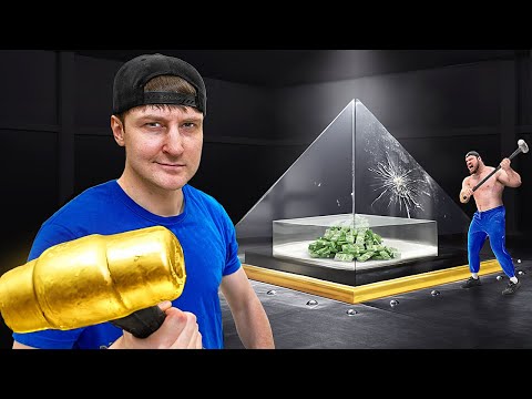 Видео: Небьющаяся коробка за 1 доллар против 10 000 долларов