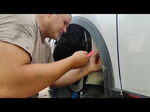 Видео: Changan CS55 Plus как снять передний локер и боковой пластик крыла.