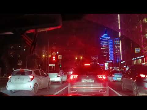 Видео: По ночному городу Тюмень