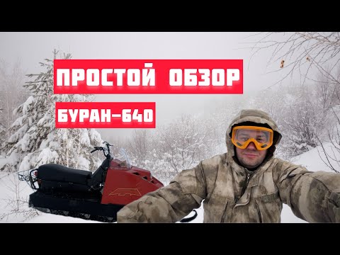 Видео: Мой снегоход буран