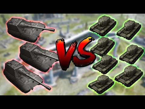 Видео: НЕМЕЦКАЯ БАБАХА vs КВ-2 С ПОДКРУТКОЙ / ЛЕГЕНДАРНАЯ БИТВА#5 / Tanks Blitz