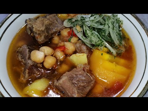 Видео: Такой Вкусный супчик покорил Миллион сердец! Узбекский Суп Мохора! Хоть каждый день подавайте!