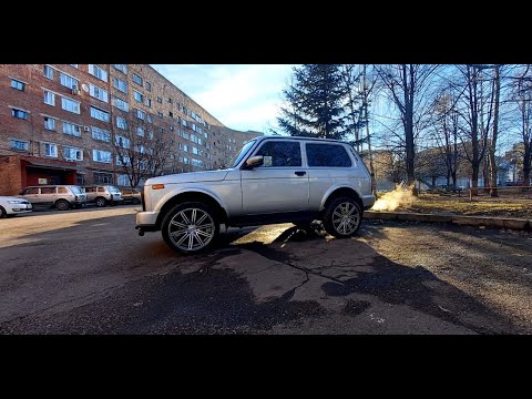 Видео: ДИСКИ R18 ЧЕРЕЗ ПРОСТАВКИ НА НИВУ