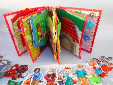 Видео: Развивающая книжка "Сказки" The book "Fairy Tale"
