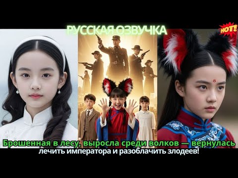 Видео: Брошенная в лесу, выросла среди волков — вернулась лечить императора и разоблачить злодеев!