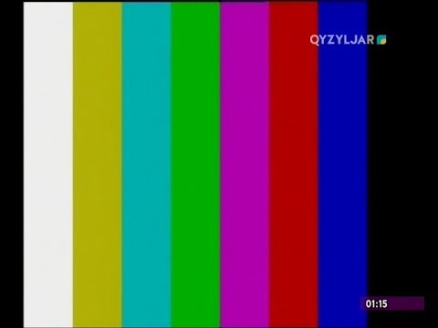 Видео: Окончание эфира канала QYZYLJAR (Петропавловск, Казахстан). 07.11.2017