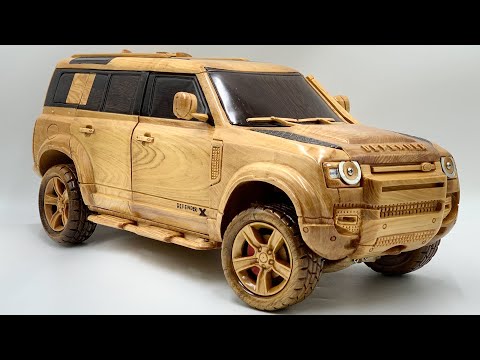 Видео: Резьба по дереву - Land Rover Defender 110 X 2021 года - Деревообработка