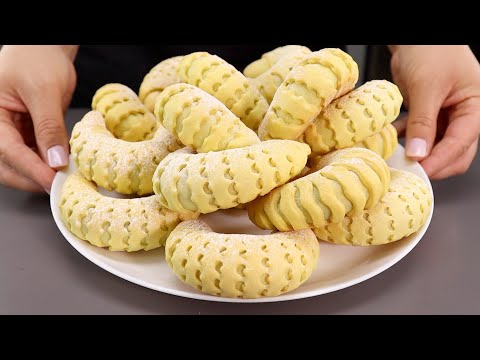 Видео: НОВИНКА! ПЕЧЕНЬЕ "ПОДКОВКИ" на СМЕТАНЕ! НИКТО Не ВЕРИТ, ЧТО так ПРОСТО! РЕЦЕПТ Печенья!