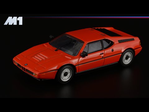 Видео: Баварский суперкар BMW M1 • Minichamps • 1:43