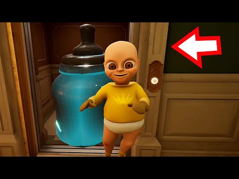 Видео: НАШЛИ СЕКРЕТНУЮ БУТЫЛКУ В ЛАБОРАТОРИИ ?! ИГРА The Baby In Yellow
